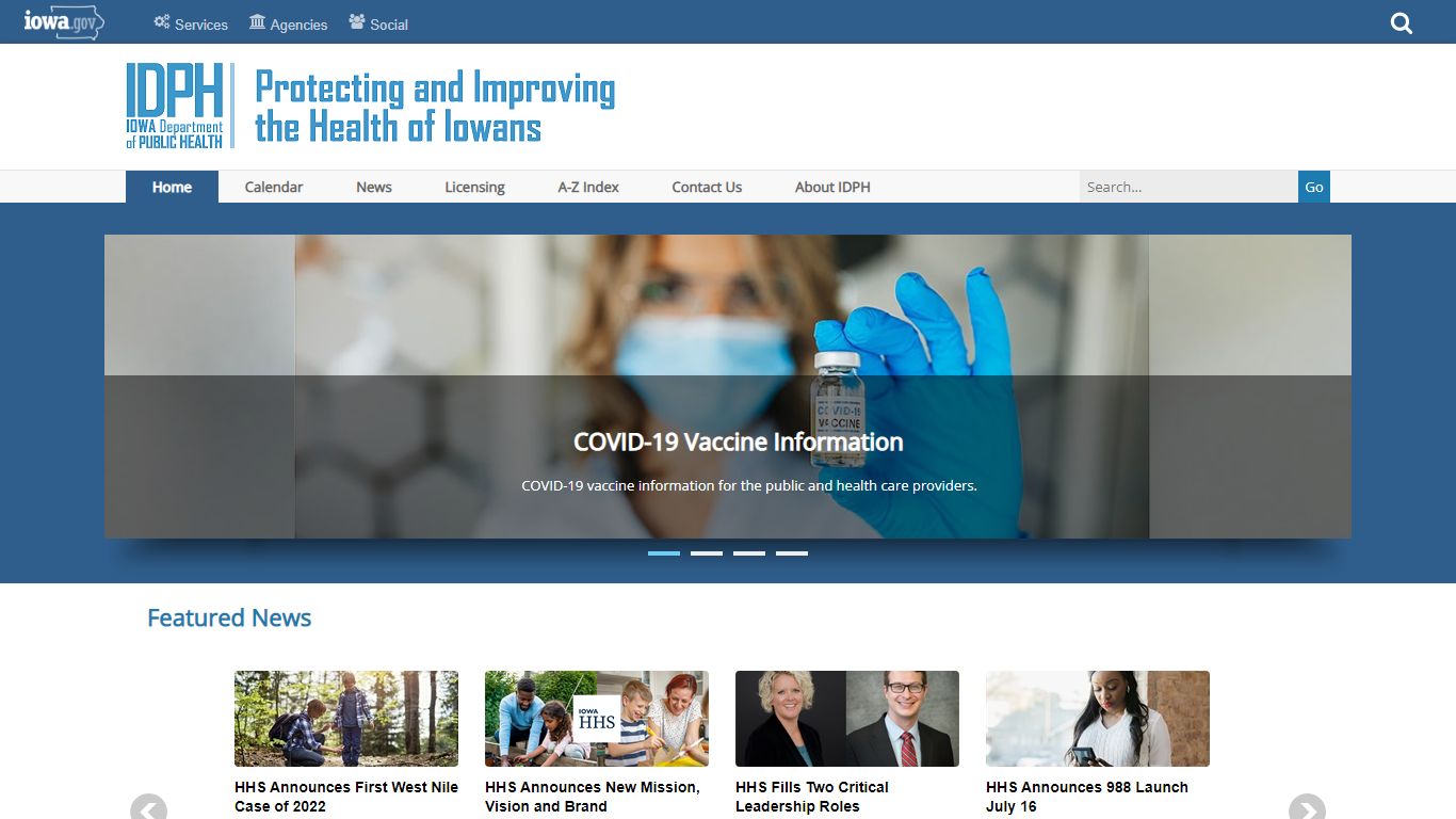 Iowa Department of Public Health - Protecting and Improving the Health ...